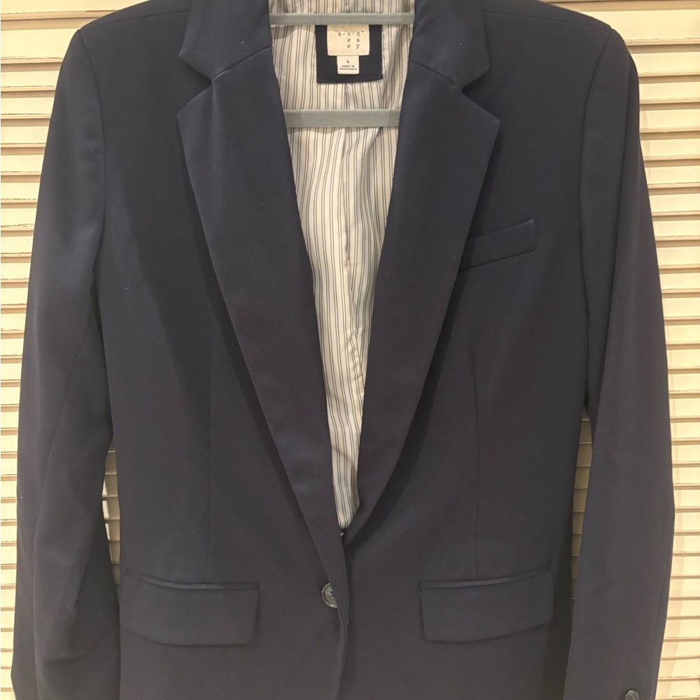 a new day Women's Classic Navy Blazer
